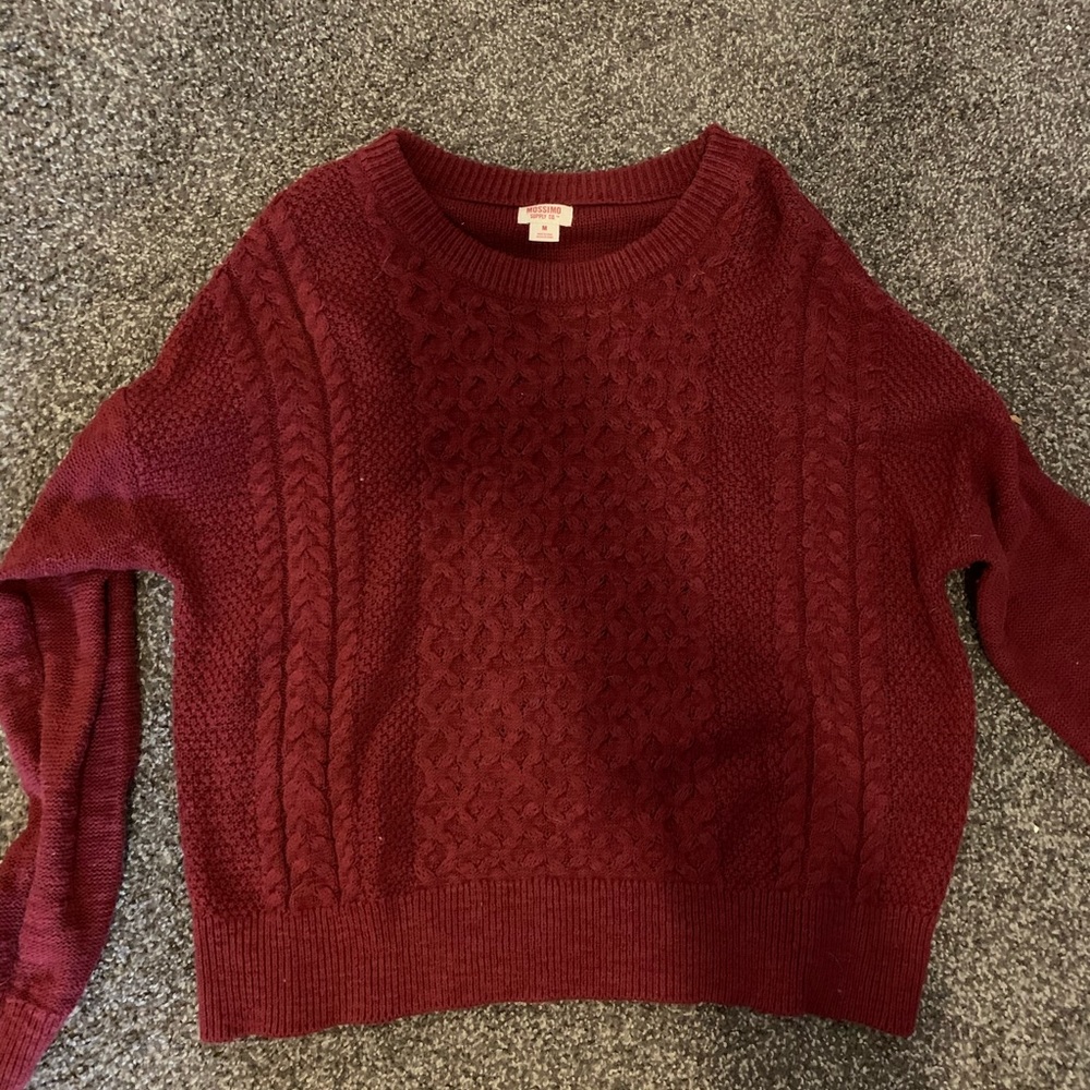 Maroon pullover target brand